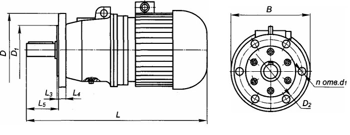 Мотор-редуктор 3МП-80